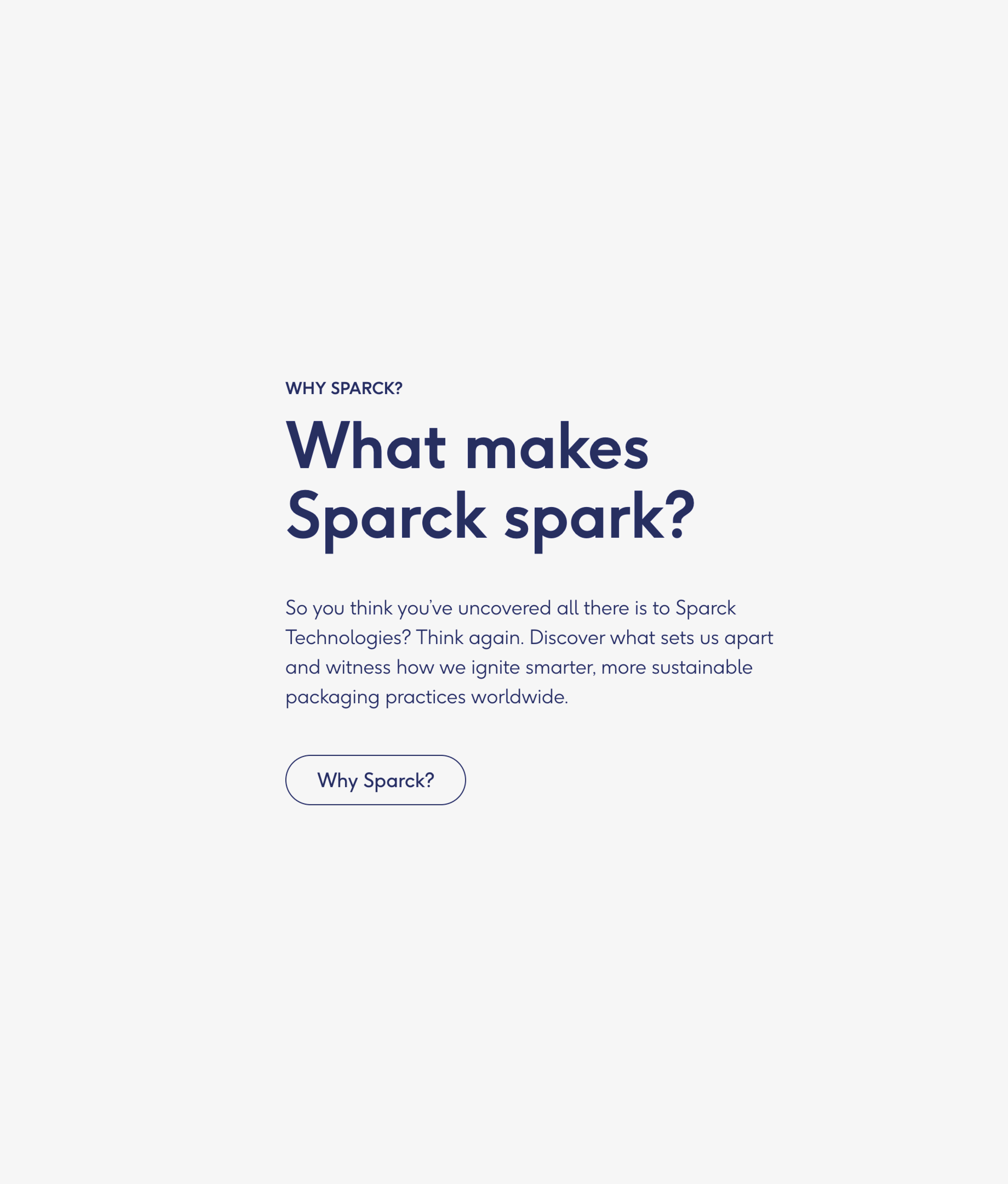 Sparck Technologies slider